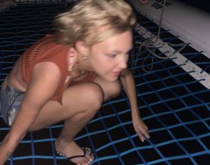 Grace VanderWaal Instagram - We meet friends on boat