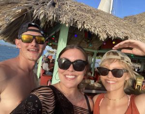 Grace VanderWaal Instagram - We meet friends on boat