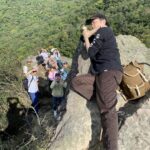 Greg Hsu Instagram - 山上混混 一段愛與芬多精的旅程 或許是山靈能讓壓抑的情緒暫時得到釋放 下了山 身體反而輕鬆了不少 心裡想著得來不易的平靜 回頭看山慢慢變小的樣子 我喜歡 這種看山小的感覺 有種動靜皆宜的美感
