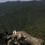 Greg Hsu Instagram - 山上混混 一段愛與芬多精的旅程 或許是山靈能讓壓抑的情緒暫時得到釋放 下了山 身體反而輕鬆了不少 心裡想著得來不易的平靜 回頭看山慢慢變小的樣子 我喜歡 這種看山小的感覺 有種動靜皆宜的美感