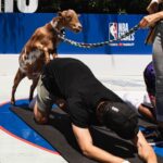 Griffin Johnson Instagram - idk if you knew this yet @nba but I’m a taken man 🐐 #nbahouse #thatsgame Los Angeles, California
