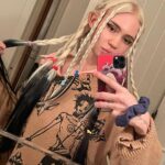 Grimes Instagram - Why t f was I doing my own hair before literally wasted years of potential amazing hair @kacey_welch haha