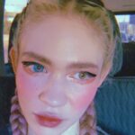 Grimes Instagram - Attempting Douyin vibes
