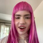 Grimes Instagram - There’s a lot more to lose when U aren’t dead inside Spacex South Texas Launch Site