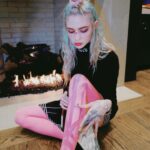 Grimes Instagram - Hey guys my coloring book is in stores now If u wanna support indie/ local book stores u can get it at (link in bio) Illustrations by grimes 📷 @liv_boeree