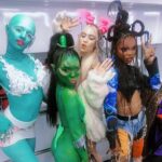 Grimes Instagram - I can verify that I was very confused and very drunk this entire shoot haha. Thanks so much for having meeee @dojacat !! This song is ☄️