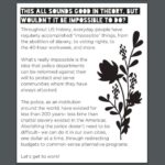 Grimes Instagram - Abolish police
