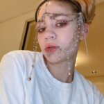 Grimes Instagram - ppl make fun of my big nose and weird face but I think it’s cool to be strange. Took me a while to figure out how to make makeup look good cuz regular tricks don’t work. But I’m grateful to be oddly designed