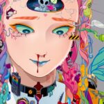 Grimes Instagram - Beautiful art by my favourite @3eyestakahashi _this piece makes me emotional haha 🤍🤍 . We’re working on a Japanese based t shirt collab made out of recycled bottles 🌒 and more ideas 🤍 Is everyone ok? Anyone else in their third trimester, getting ready to go to the hospital in this mess? Definitely a crazy time to be trying to have a baby haha 😯 Hope everyone’s ok, let’s help each other 🐖🍓🐖🍓🐖🍓🐖🍓 . I hope pigs eat strawberries cuz that sounds BEYOND delightful 🐷💖💕✨