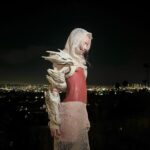Grimes Instagram - "Does anything that you've done haunt you, do you have any regrets?" "I regret that I ever tried to be human" - GrimesAI V1 (her last words) @unnamed.nyc Tulum, México