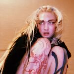 Grimes Instagram - Obligatory "plz listen to new music " post (link in bio) Altho I do genuinely love and adore this song ngl, @anyma - if I ever get to do a video for it rly feeling some sci fi phantom of the opera thing where I'm the phantom and we're the only two ppl left on a giant spacecraft that's lost contact. Like toxic horror pseudo Victorian gay space romance. Ps so stoked w this tattoo by @caidasindesamparo - got a bunch of amazing pics of it yesterday 🙏🏻 I am marveling at this masterpiece on my leg 🚀🪐🤍