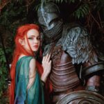 Grimes Instagram - Announcing my new boyfriend, tarnished guy from @eldenring He may not be real but our love is sincere Photos by @emackphoto Styling @fireflypath Boyfriend supplied by @bandainamcous