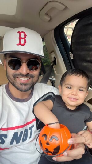 Gurmeet Choudhary Instagram - Missing my daughters dearly while shooting miles away. Every frame I capture holds a piece of longing for their laughter and warmth. Can’t wait to reunite and create our own unforgettable moments. #MissingMyGirls #HeartFarFromHome #FamilyFirst