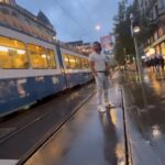 Gurmeet Choudhary Instagram - Rains and Me a different love story 😉 . . @visitzurich @myswitzerlandin #ineedswitzerland . . . . #wednesday #reels #trendingreels Zürich, Switzerland