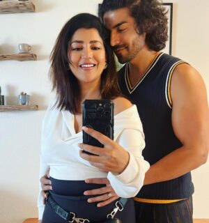 Gurmeet Choudhary Instagram - We both sing this for eachother and my favourite lyrics go by.. 
I found a lover, to carry more than just my secrets
To carry love, to carry children of our own…
We are still kids, but we're so in love..Fighting against all odds..I know we'll be alright this time ❤️🧿🤗🥰🧿 @guruchoudhary 
.
.
Beautiful home stay gifted by @airbnb 
This city is love : @interlaken 
@myswitzerlandin 
.
.
#gurmeetchoudhary #debinabonnerjee #interlaken #love #perfect #couplegoals #swiss #switzerland #home #airbnb