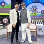 Gurmeet Choudhary Instagram - Glad to share the stage with “The legend @amitabhbachchan Sir for such an important panel discussion on #SadakSurakshaAbhiyan 2024, a nationwide mission for road safety and positive change. . . @news18hindi