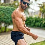 Gurmeet Choudhary Instagram - “Transforming Dedication into a Masterpiece: Our Body, Our Temple” Caption: “Every chiseled muscle, every defined line, every ounce of strength—it’s a testament to dedication and consistency. Our bodies are not just vessels; they’re temples we sculpt with every rep, every meal, every choice. It’s not about perfection; it’s about progress. Embrace the journey, honor the process, and watch as your temple transforms into a masterpiece. 💪🏼✨ #Dedication #Consistency #BodyIsATemple #FitnessJourney”