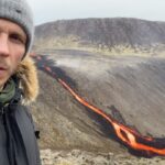 Gustaf Skarsgård Instagram - Grateful for the opportunity to experience the force of Mother Earth up close like this. And happy to be back in Iceland. 🌎🌋#gaia #pachamama #shakti