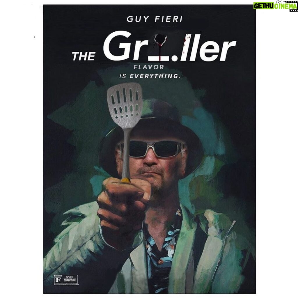 Guy Fieri Instagram - I present to you David Fincher’s latest movie, “The Griller” 😂