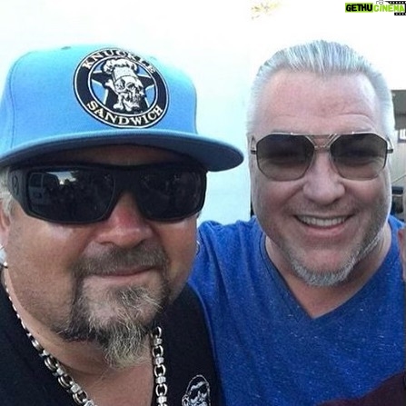 Guy Fieri Instagram - Just said goodbye to my brutha Steve Harwell Surrounded by great family, friends and fans True rockstar ceremony!