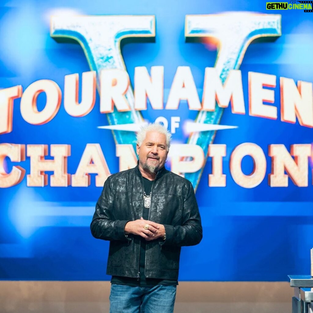 Guy Fieri Instagram - #TOURNAMENTOFCHAMPIONS IS BACK!! Can’t wait for you all to see this season, it’s going to be EPIC!! Tune in tonight on @foodnetwork or stream it on @streamonmax 🔥