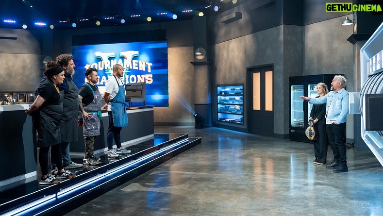 Guy Fieri Instagram - #TOURNAMENTOFCHAMPIONS IS ALMOST HERE!! Tomorrow, 8 chefs will have a chance to earn their spot in the official TOC5 bracket. You’re not going to want to miss this action!! Tune in on @foodnetwork 🔥