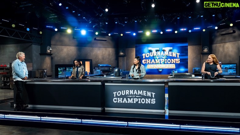 Guy Fieri Instagram - #TOURNAMENTOFCHAMPIONS IS ALMOST HERE!! Tomorrow, 8 chefs will have a chance to earn their spot in the official TOC5 bracket. You’re not going to want to miss this action!! Tune in on @foodnetwork 🔥