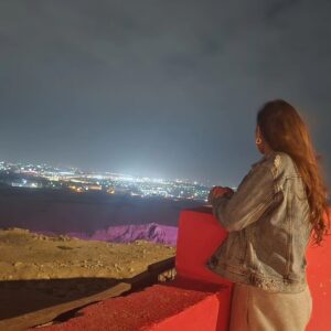 Haala Shiha Instagram - مع النجمة الجميلة نيلي أجمل صدفة النهاردة 🩷🤍
#goodvibes #family #qualitytime
@andrea.egypt