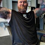 Hafþór Júlíus Björnsson Instagram – Solid session in the bank today. Weights are going up 🫡 @transparentlabs Thor’s Power Gym