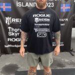 Hafþór Júlíus Björnsson Instagram – Icelands Strongest Man 2023 live on my YouTube channel. Comp starts in roughly 50minutes and first event will be log for max followed by deadlift for reps.