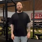 Hafþór Júlíus Björnsson Instagram - I’m actually 11 weeks post surgery now and every week I’m feeling better. I’m almost back at full range of motion 🤩 big shoutout to @stevemoramd for a 10/10 job on my pec! Thank you all for the continued support while I’m crawling back into rhythm, it means a lot.