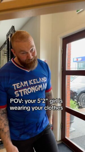 Hafþór Júlíus Björnsson Instagram - Team Iceland Strongman shirts back in stock!!!
