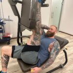 Hafþór Júlíus Björnsson Instagram - Some say big men can’t stretch, I beg to differ Milan, Italy