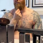 Hafþór Júlíus Björnsson Instagram - Was looking like a wolf in the wild after the surgery, so had to get a fresh trim coming back home. Used the beard straightener, day liquid tonic and beard balm from @thebeardstruggle for the finishing touches 😎 Link in bio or In my stories for at least a 20% OFF!!