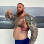 Hafþór Júlíus Björnsson Instagram - Doctor explains pec tear live on my YouTube channel. Link in my bio and stories