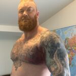 Hafþór Júlíus Björnsson Instagram - Pec tear update on my YouTube channel. Thank you all for the support, kind messages and love during these challenging times ahead. It really means the world to me. This is just a challenge and a small setback. I’ll come back stronger 🙏 Peace and love, Hafthor. Link in my bio & stories