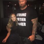 Hafþór Júlíus Björnsson Instagram - Before and after photos! First picture was taken few days ago and the second one almost 6 years ago! 👀 #wehaventchangedmuch