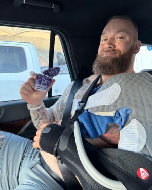 Hafþór Júlíus Björnsson Instagram - The three stages of recovery