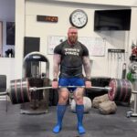 Hafþór Júlíus Björnsson Instagram - 400kg/881lbs for 3 reps 2 sets. Full video live on my YouTube channel! Session powered by @transparentlabs Thor's Power Gym