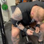 Hafþór Júlíus Björnsson Instagram - 140kg incline axle press for 6 reps. We keep progressing week by week. @thorspowergym