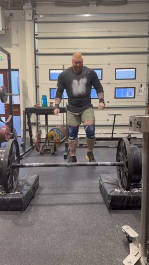 Hafþór Júlíus Björnsson Instagram - Gotta work on my clean! 🫠 session powered with @transparentlabs & @reignbodyfuel
