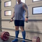 Hafþór Júlíus Björnsson Instagram - 270kg beltless deficit deadlifts were on the menu today. It might surprise some of you to learn that going to failure every session is a great way to get injured but a terrible way to get strong. I always leave something in the tank in these sessions. This remains true as I grow stronger and the weights get heavier but feel easier.