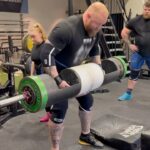 Hafþór Júlíus Björnsson Instagram - 125kg Loglift 3 reps 3 sets. @luke.stoltman & @tomstoltmanofficial came to Iceland for few days to hangout and train. Always great training with strong individuals! 💪😀 @reignbodyfuel Thor's Power Gym