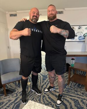 Hafþór Júlíus Björnsson Instagram - Fun talk with @shawstrength Thanks for having me on your podcast brother. I had a blast!