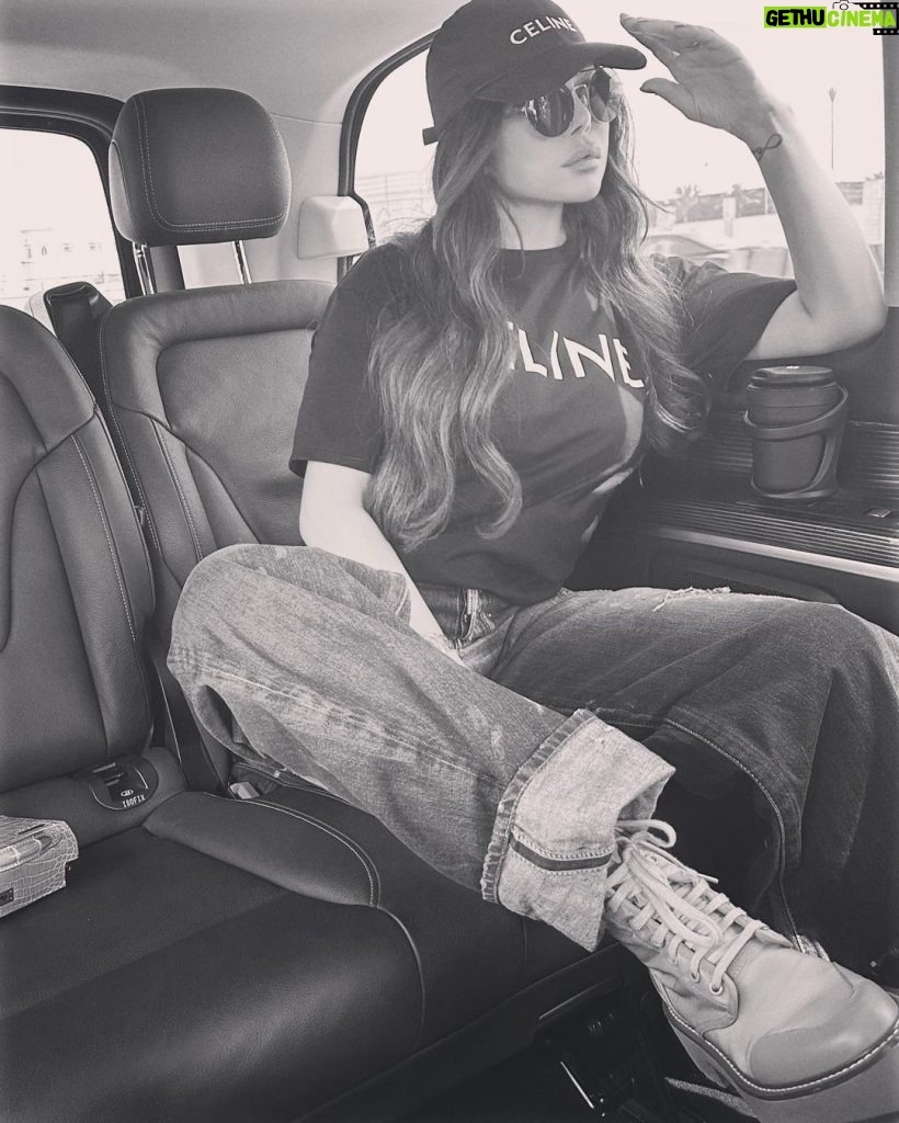 Haifa Wehbe Instagram - "Some Cause Happiness Wherever they Go ; Others Whenever They Go" #haifawehbe Cairo, Egypt