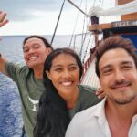 Hamish Daud Instagram - Miss these two heros! @neshaichida & @madeabiyoga Pendirian @indonesianoceanpride bertujuan untuk menghargai warisan budaya kita dan mendekatkan kembali rakyat Indonesia kepada lautan. Saat ini sedang terjadi perubahan kultur, dimana kita sudah tidak lagi mengenal lautan kita, padahal kita adalah rakyat maritim. Optimisme ini tumbuh karena ada generasi penerus yang peduli pada laut Indonesia, Abi dan Nesha. Dua pemuda cerdas yang memiliki semangat untuk menjaga lautan Indonesia. Tentunya ke depannya kita berharap akan ada banyak anak Indonesia yang juga merasa memiliki, dan menjaga lautan yang dikenal dengan ekosistem maritim paling kaya di planet ini - Indonesia. #savusea #rapidassesment #conservation Laut Sawu ,NTT
