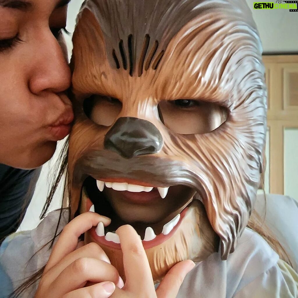 Hamish Daud Instagram - May the force be with you little Chewbacca. Kashyyyk