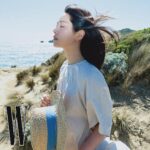 Han Ji-min Instagram - . W March issue 🩵 Melbourne, Victoria, Australia
