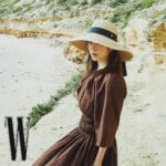 Han Ji-min Instagram - . W March issue 🩵 Melbourne, Victoria, Australia