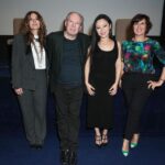 Hans Zimmer Instagram - We are going back on tour!! 🎹🎸🥁🎻🎶 @TinaGuo, @LoireCotler and I had some fun announcing the new #HansZimmerLive U.S. and Canada dates in New York. We can’t wait to be reunited with the rest of the band, and many thanks to @MelenaR for moderating! Swipe for the full list of tour stops. Photos courtesy of @johnnacionimaging and @gettyentertainment